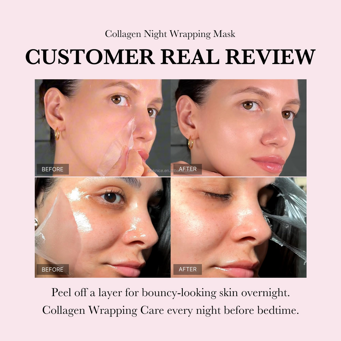 Medicube Collagen Overnight Wrapping Peel Off Facial Mask Pack of 1