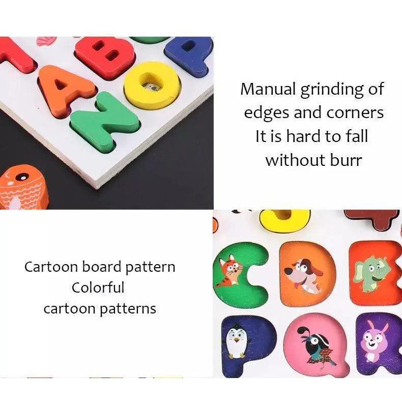 Premium Alphabet and Numbers Magnetic Educational Wooden Toys ( 6 in1) Duoowlsstore.com