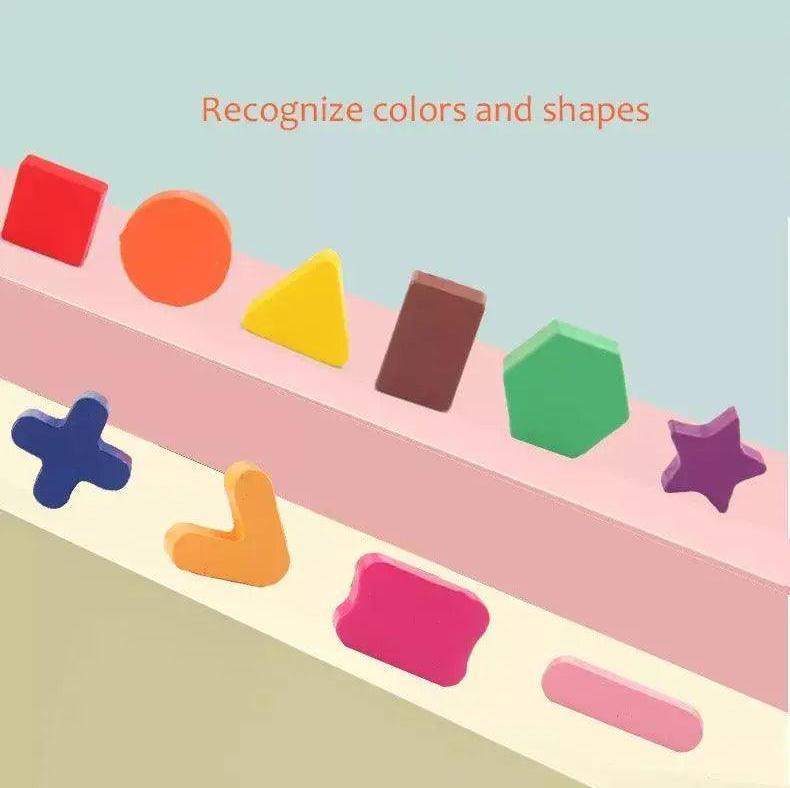 Premium Alphabet and Numbers Magnetic Educational Wooden Toys ( 6 in1) Duoowlsstore.com