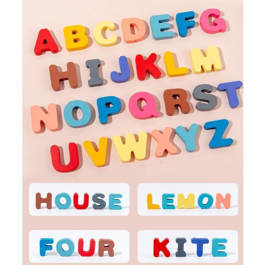 Premium Alphabet and Numbers Magnetic Educational Wooden Toys ( 6 in1) Duoowlsstore.com